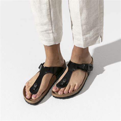 birkenstock gizeh schwarz pink 39|birkenstock gizeh black patent.